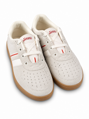 Servis Men’s White Casual Sneakers – Premium Comfort Lace-Up Shoes
